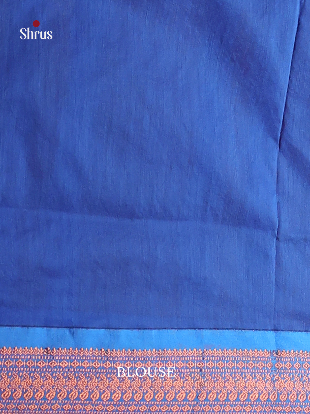 Grey & Blue - Kalyani Cotton Saree - Shop on Shrus.com