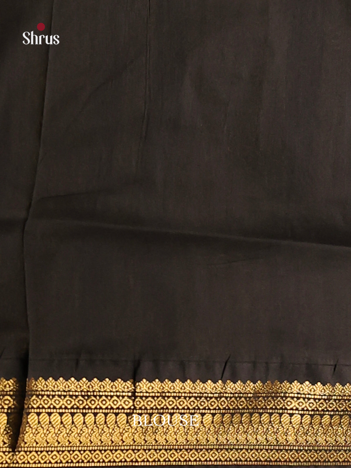 Mustard & Black - Kalyani Cotton Saree - Shop on Shrus.com