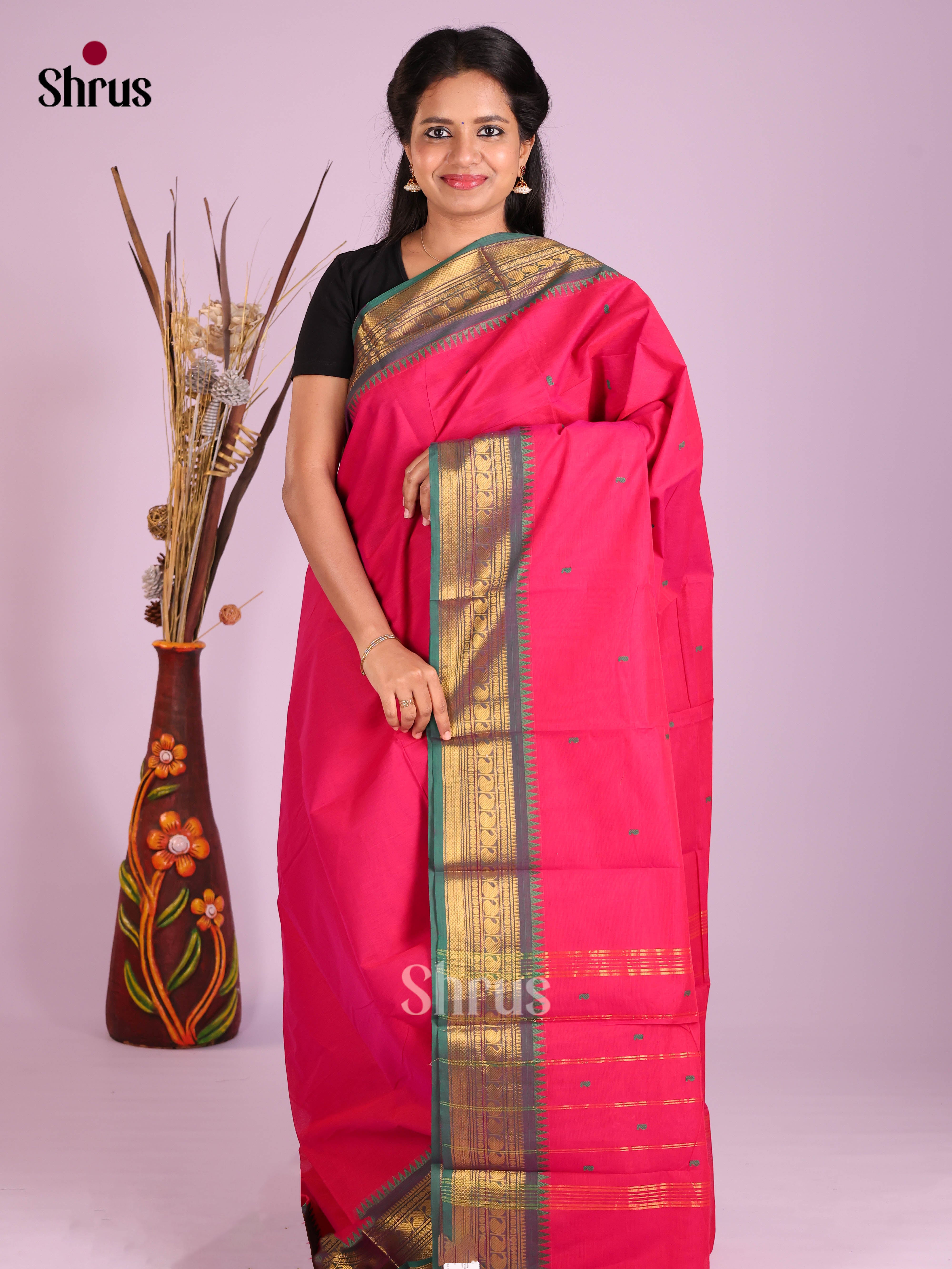 DHS22121 - Chettinad Cotton Saree