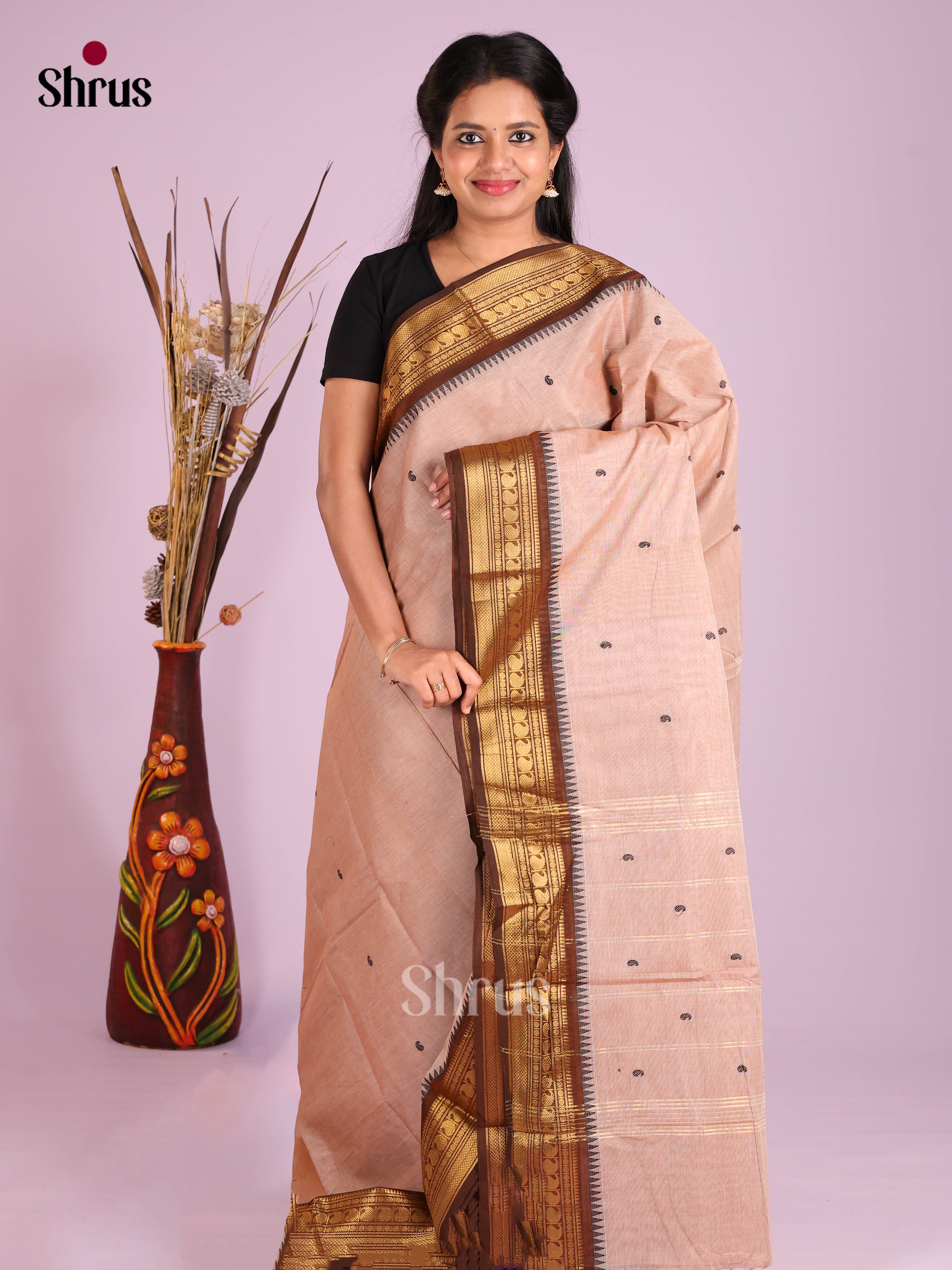 DHS22128 - Chettinad Cotton Saree