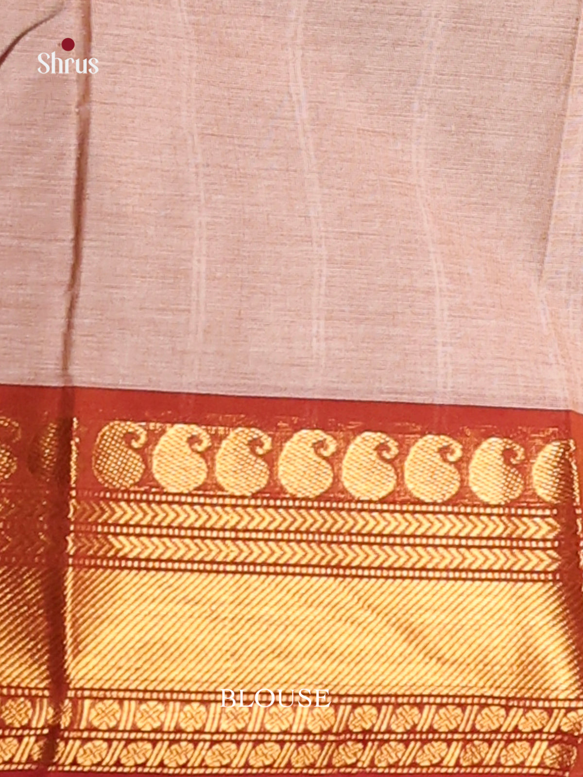 Grey & Maroon - Chettinad Cotton Saree