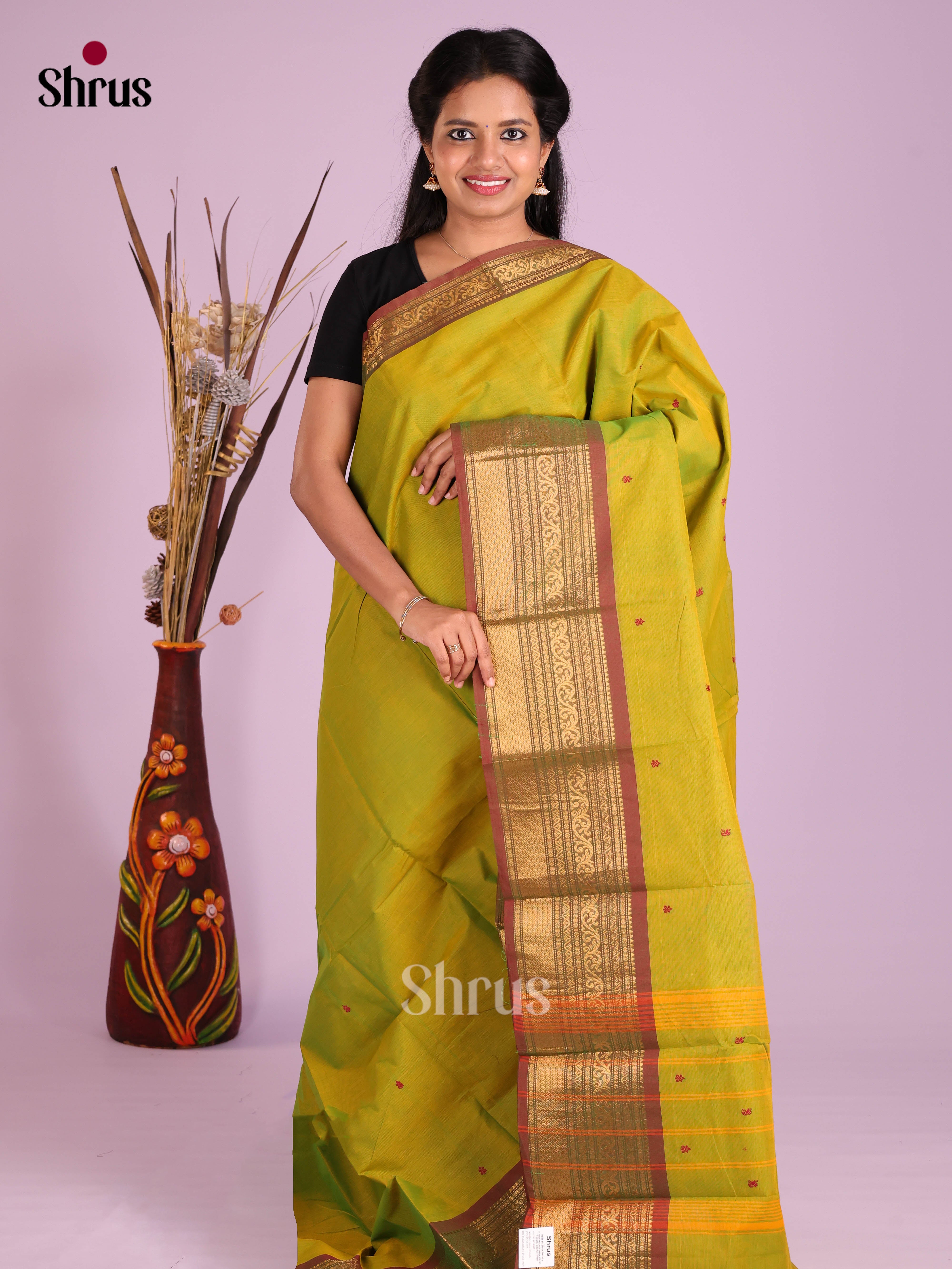 DHS22153 - Chettinad Cotton Saree