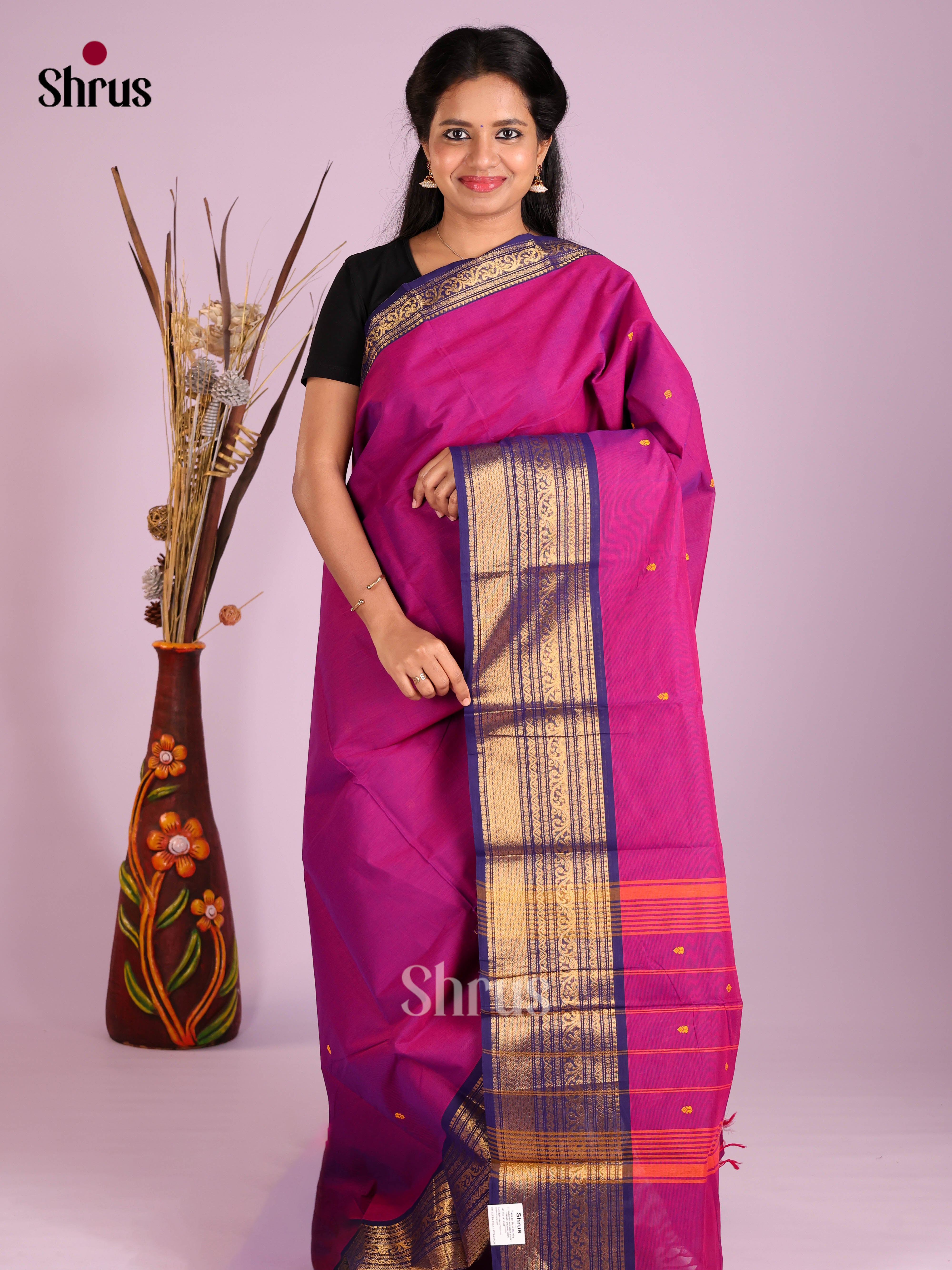 DHS22155 - Chettinad Cotton Saree
