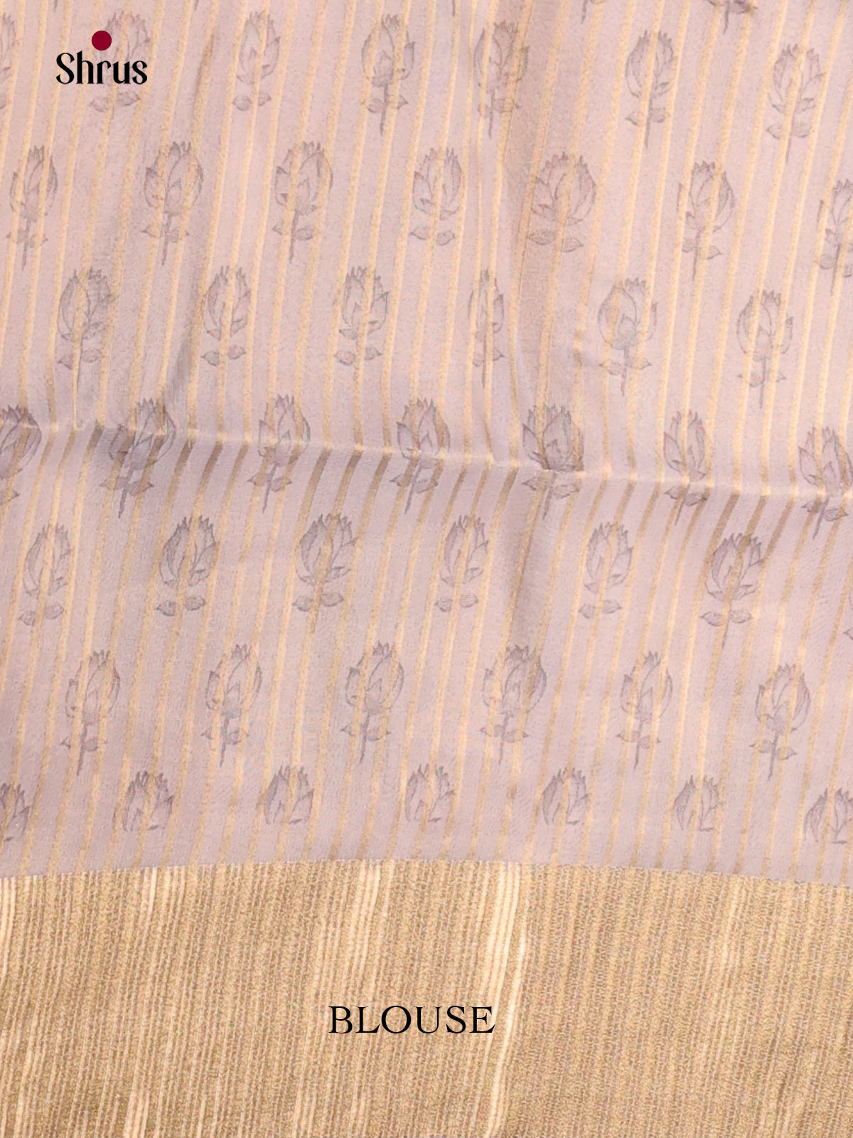 Lavender- Semi Organza Saree