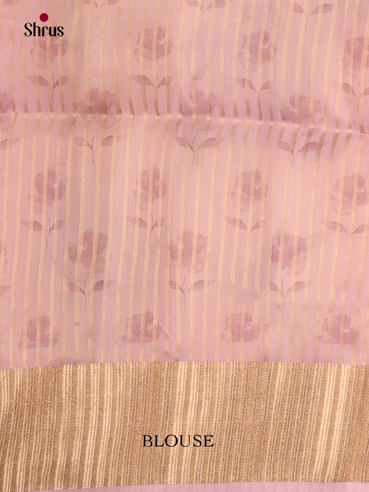 Lavender - Semi Organza Saree