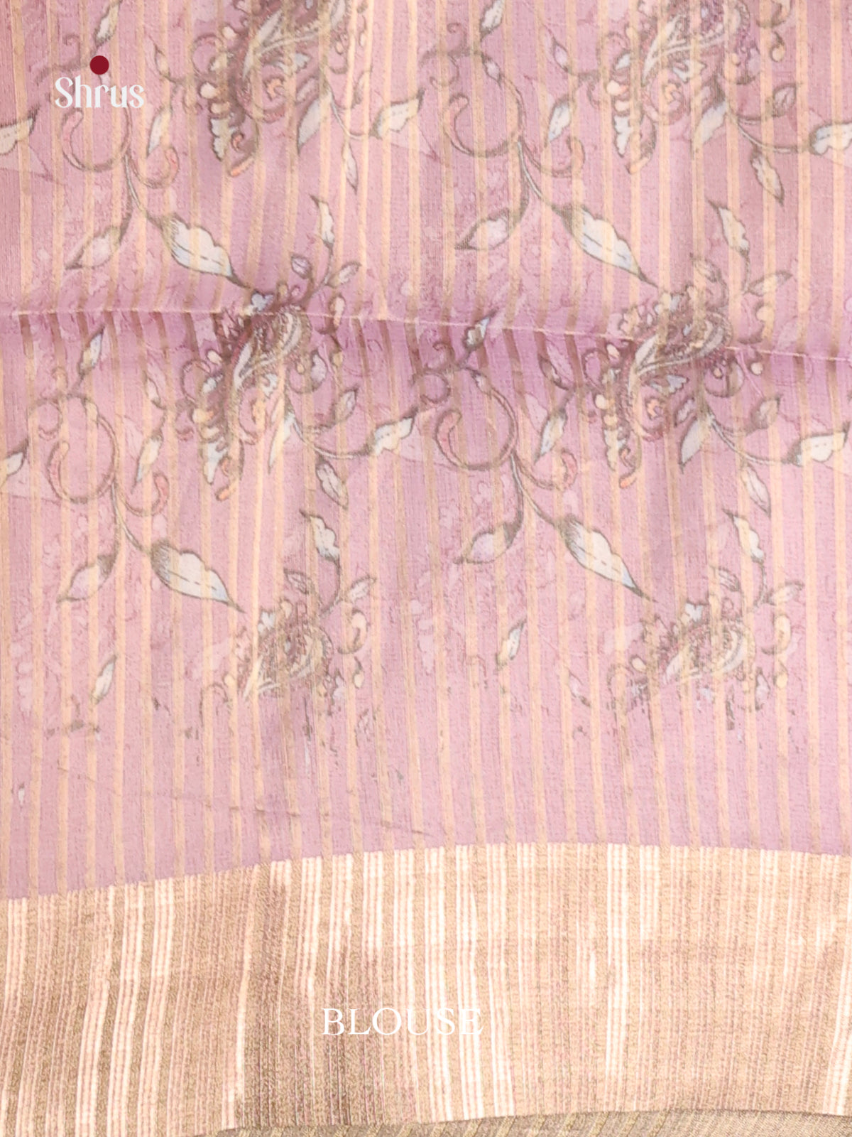 Lavender- Semi Organza Saree