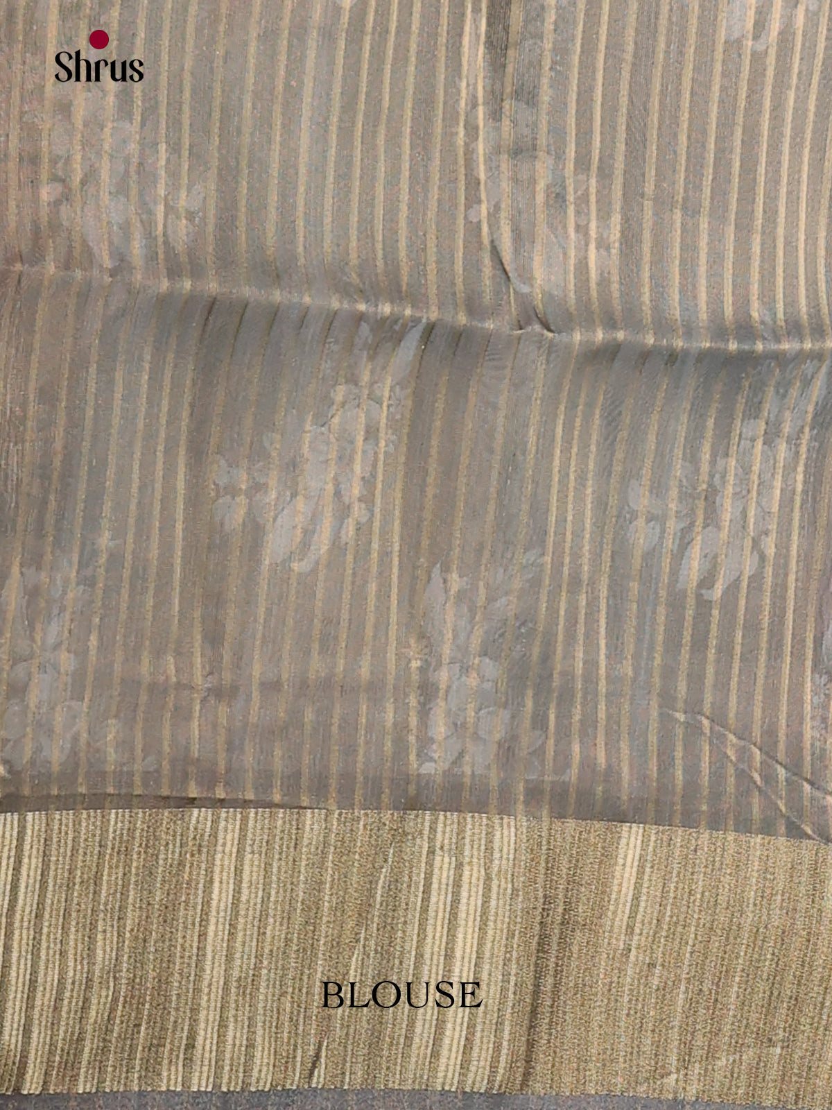 Light Blue & Grey- Semi Organza Saree - Shop on Shrus.com