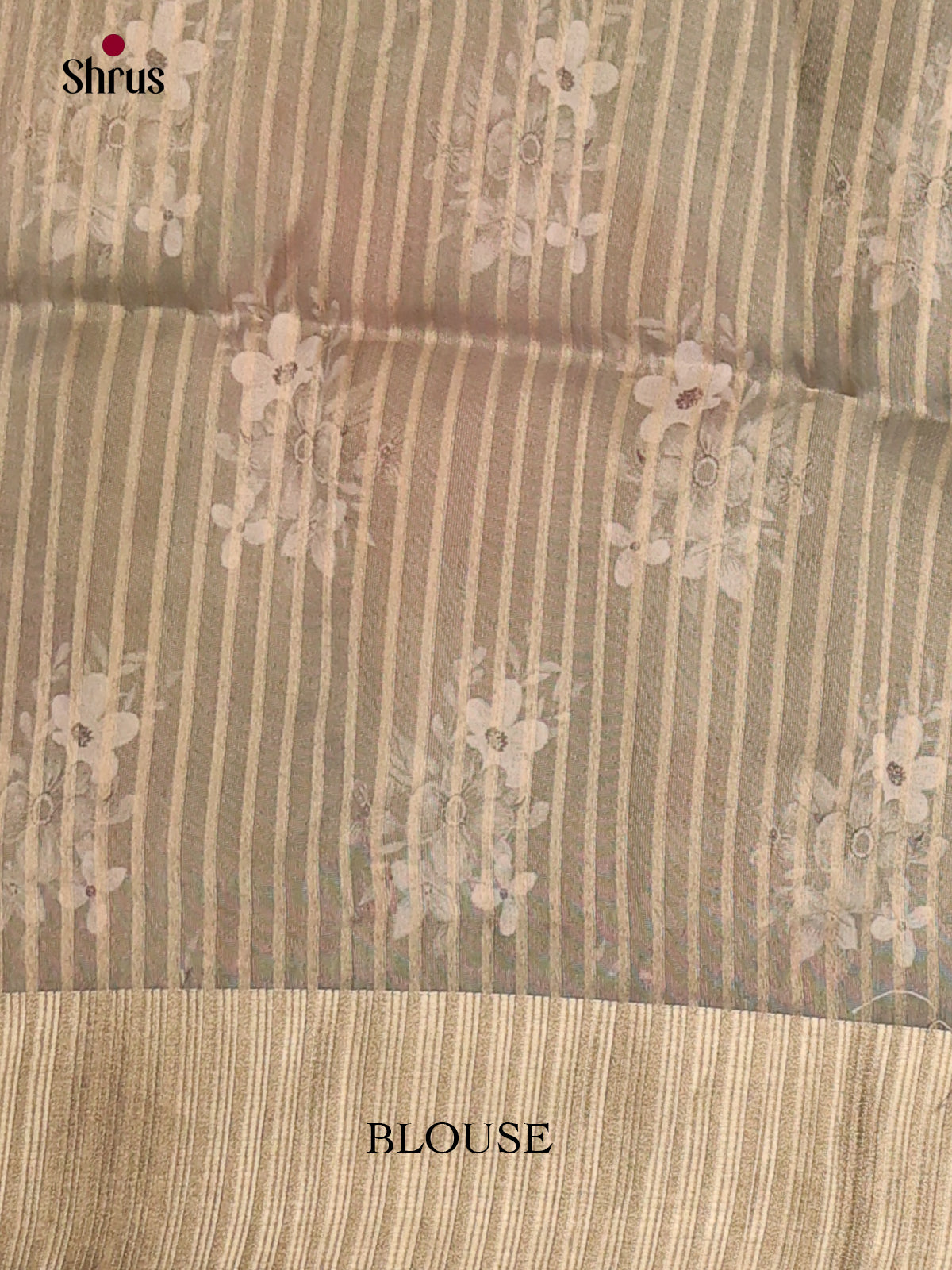 Grey - Semi Organza Saree - Shop on Shrus.com