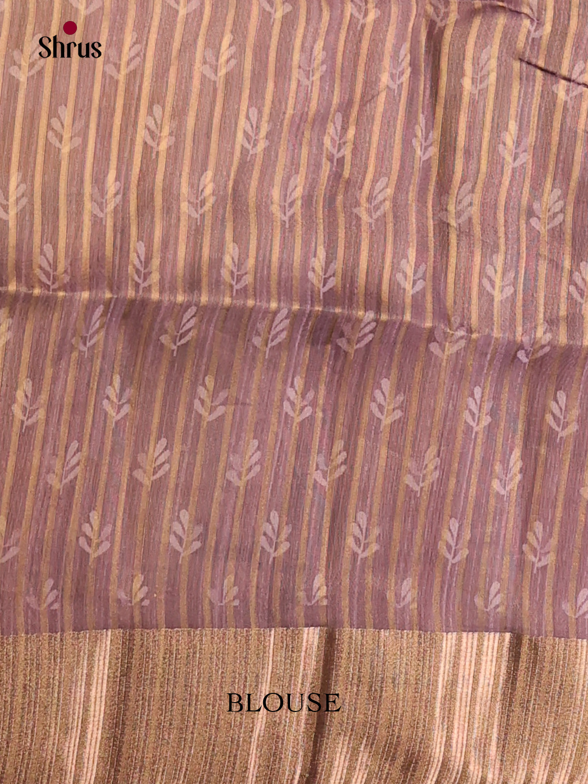 Lavender - Semi Organza Saree