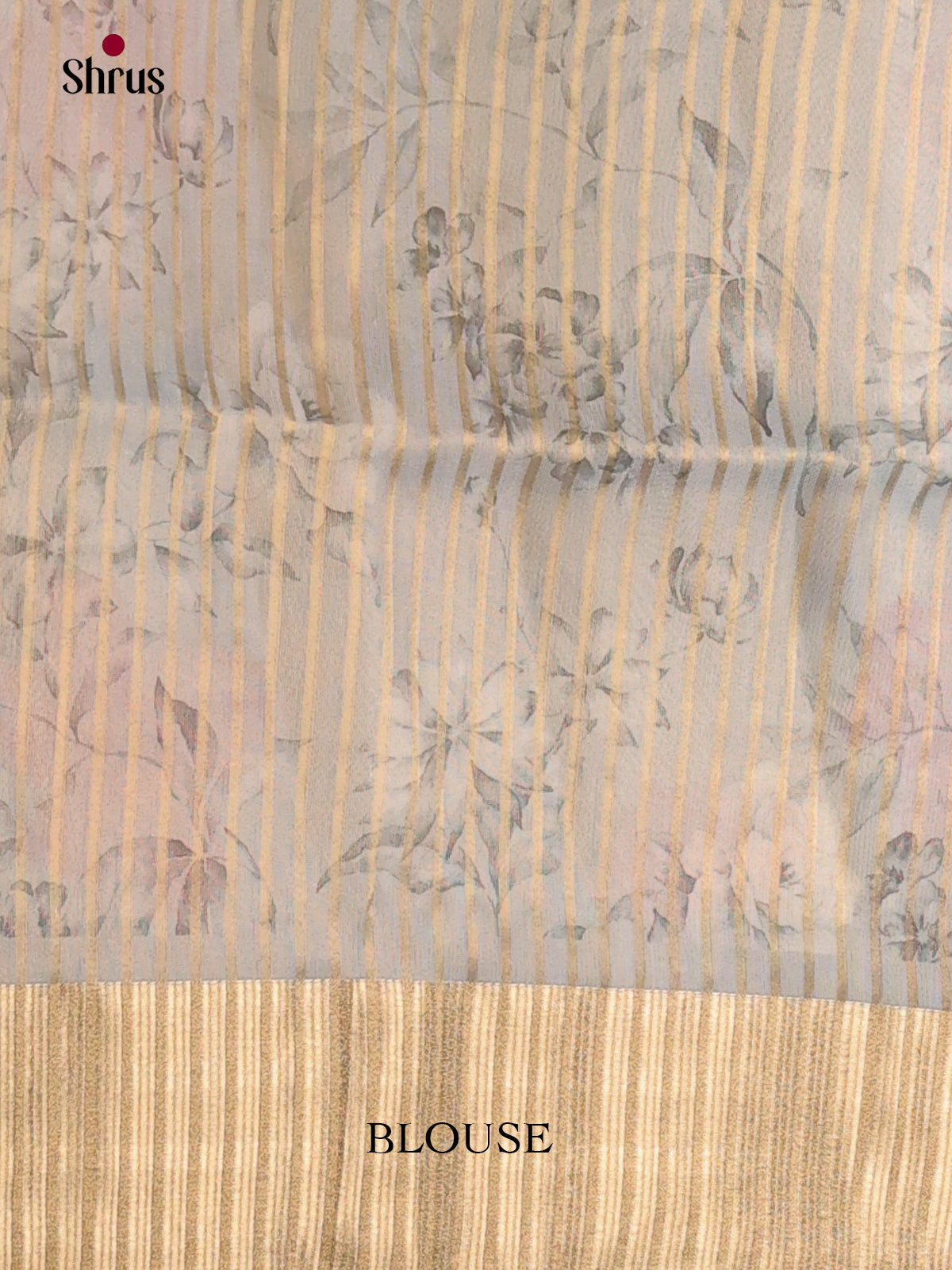 Light Blue - Semi Organza Saree - Shop on Shrus.com