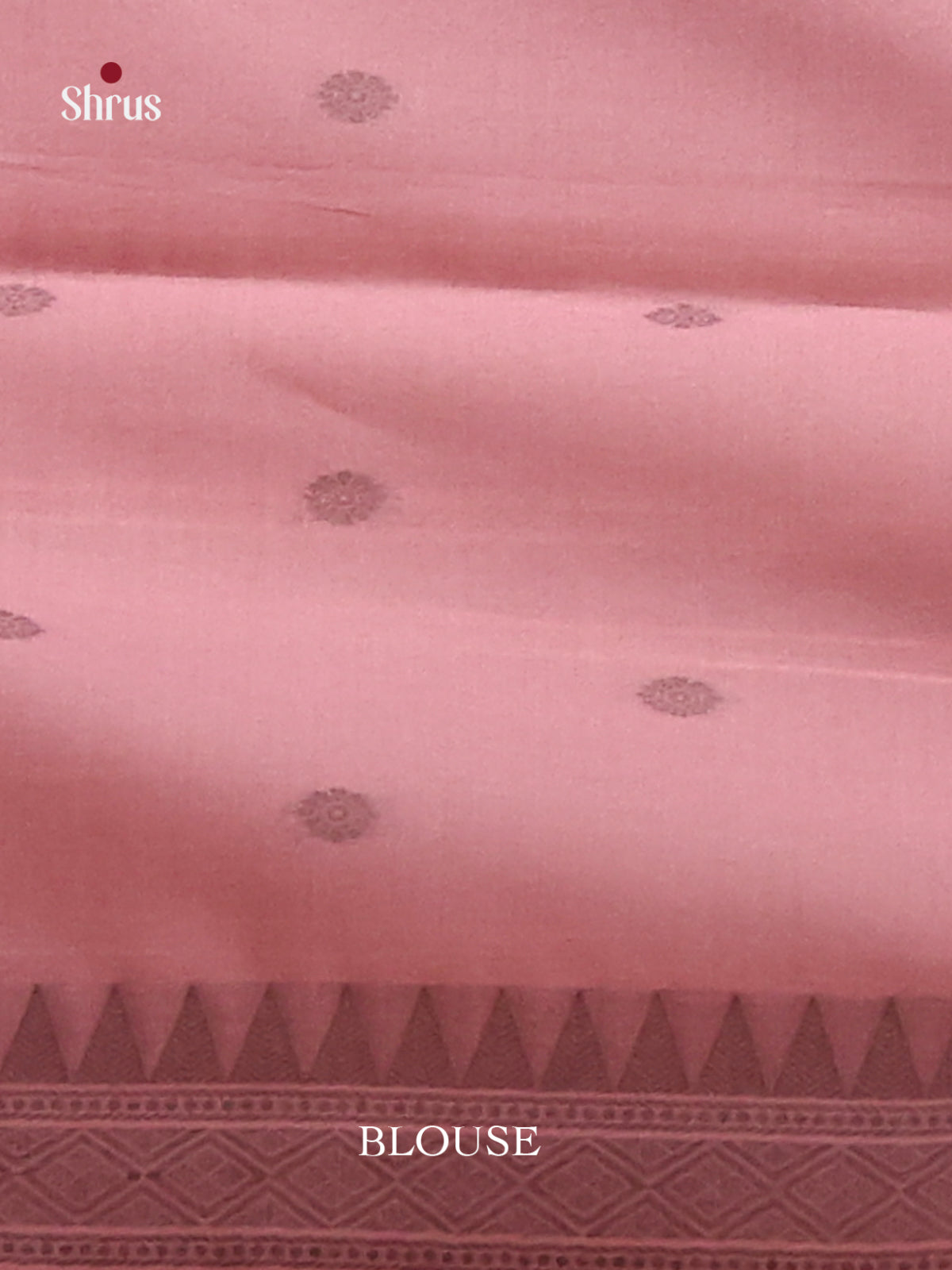 Pink - Semi Tussar Saree