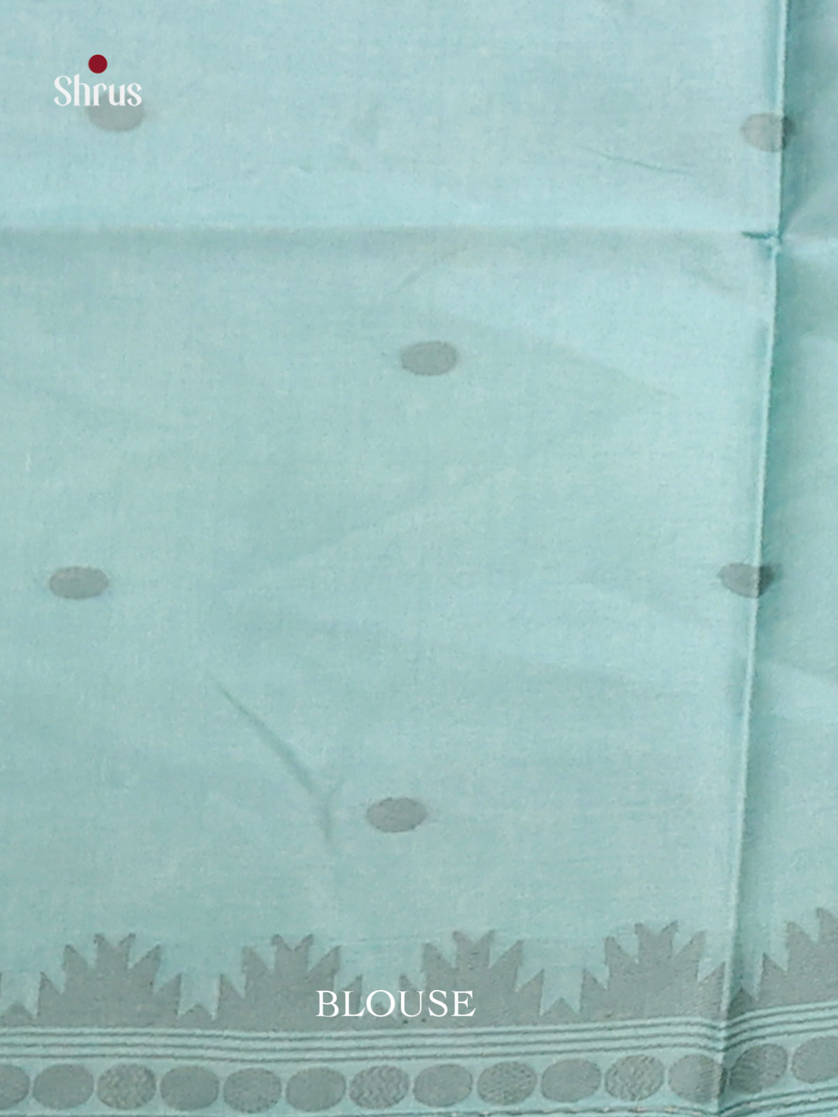 Pastel Blue - Semi Tussar Saree