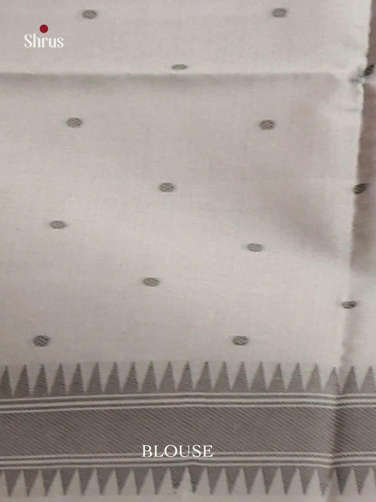 Grey - Semi Tussar Saree