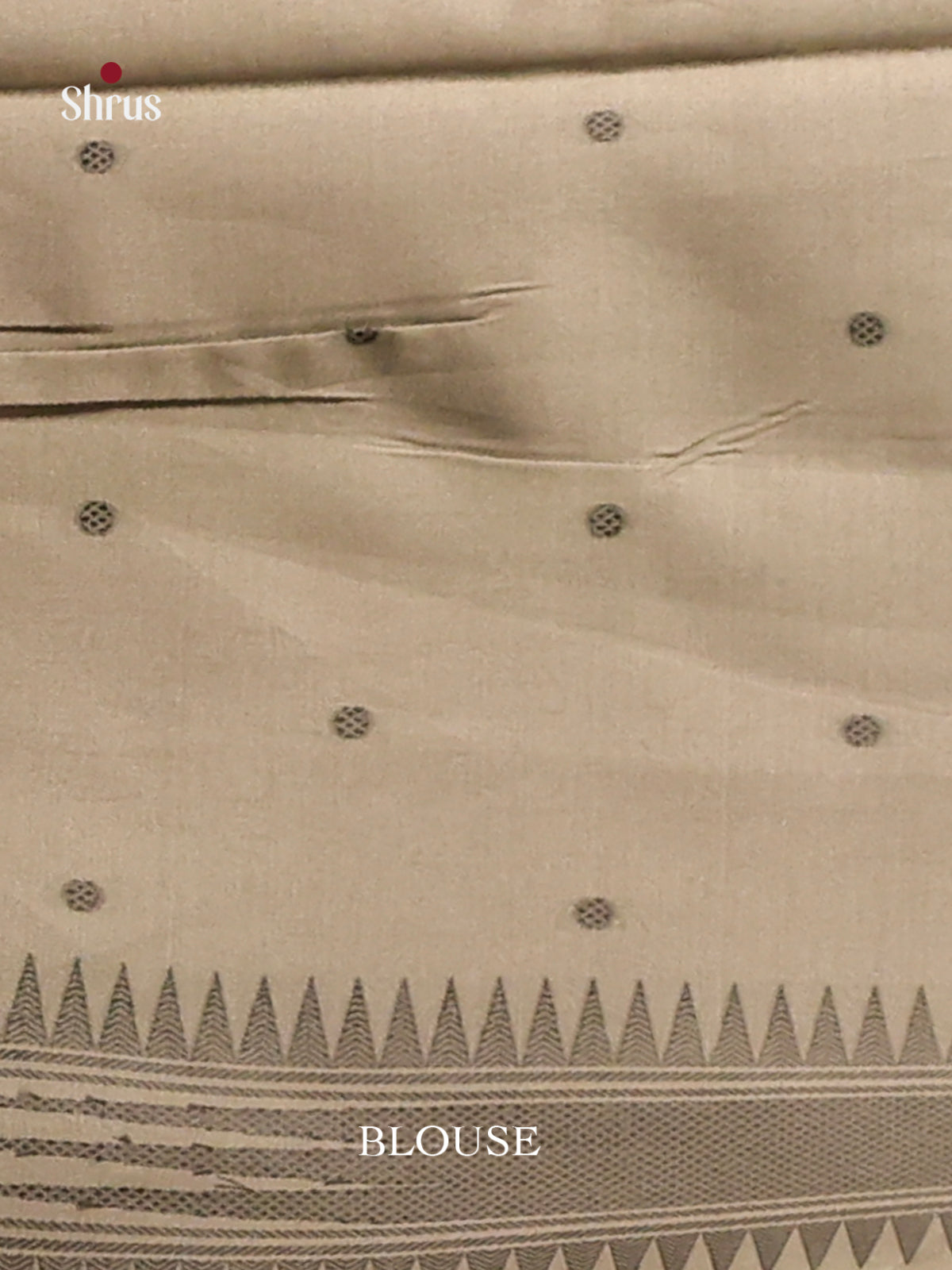 Grey - Semi Tussar Saree