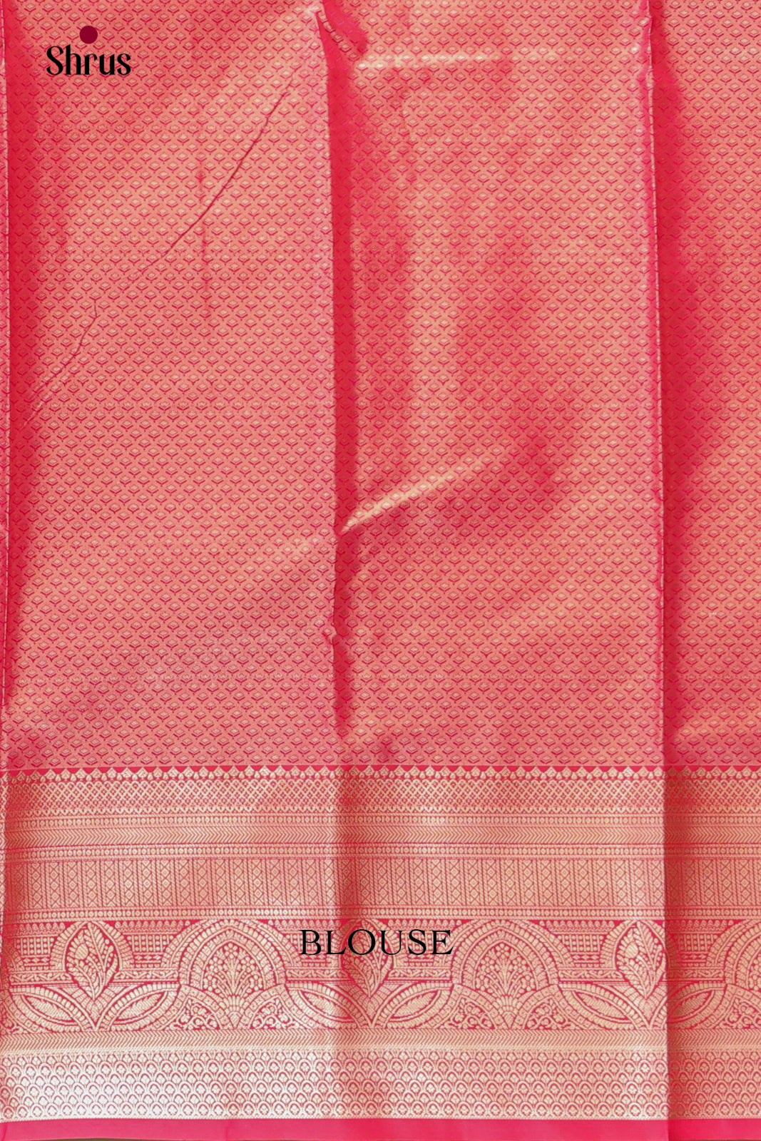 DHS23238 - Kanchipuram-halfpure Saree - Shop on Shrus.com