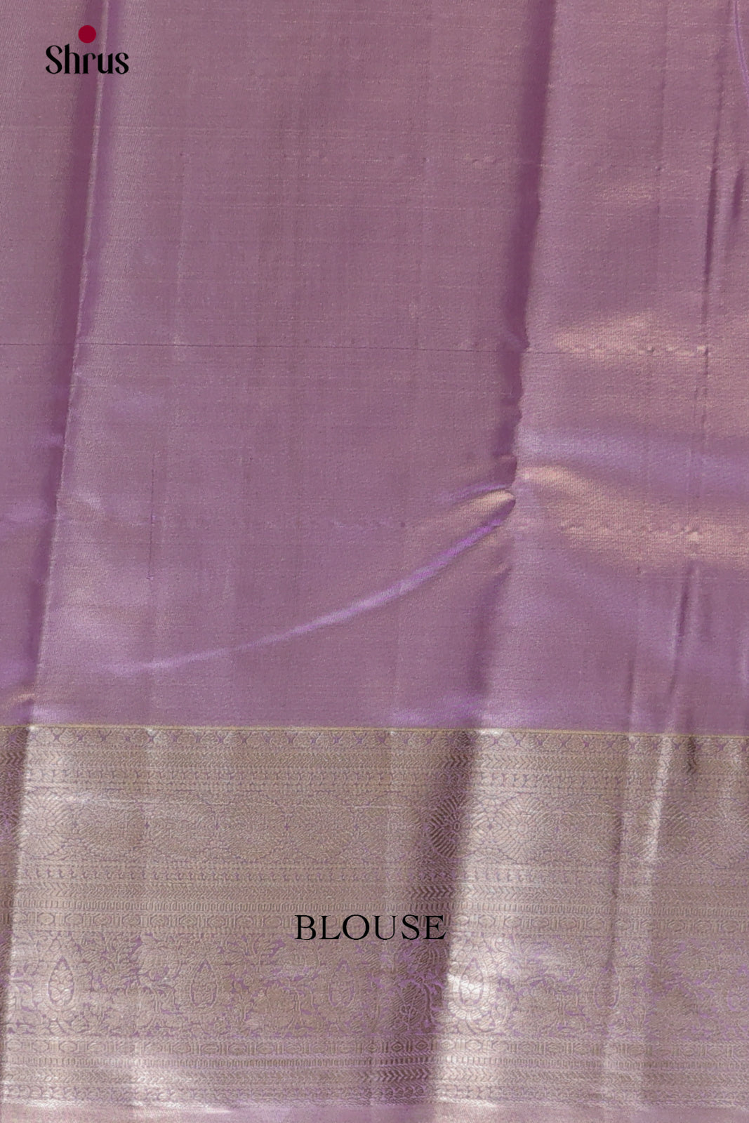 Lavender(Single Tone) - Kanchipuram-halfpure Saree - Shop on Shrus.com