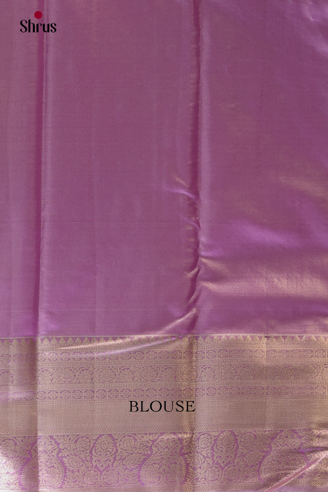Lavender(Single Tone) - Kanchipuram-halfpure Saree - Shop on Shrus.com