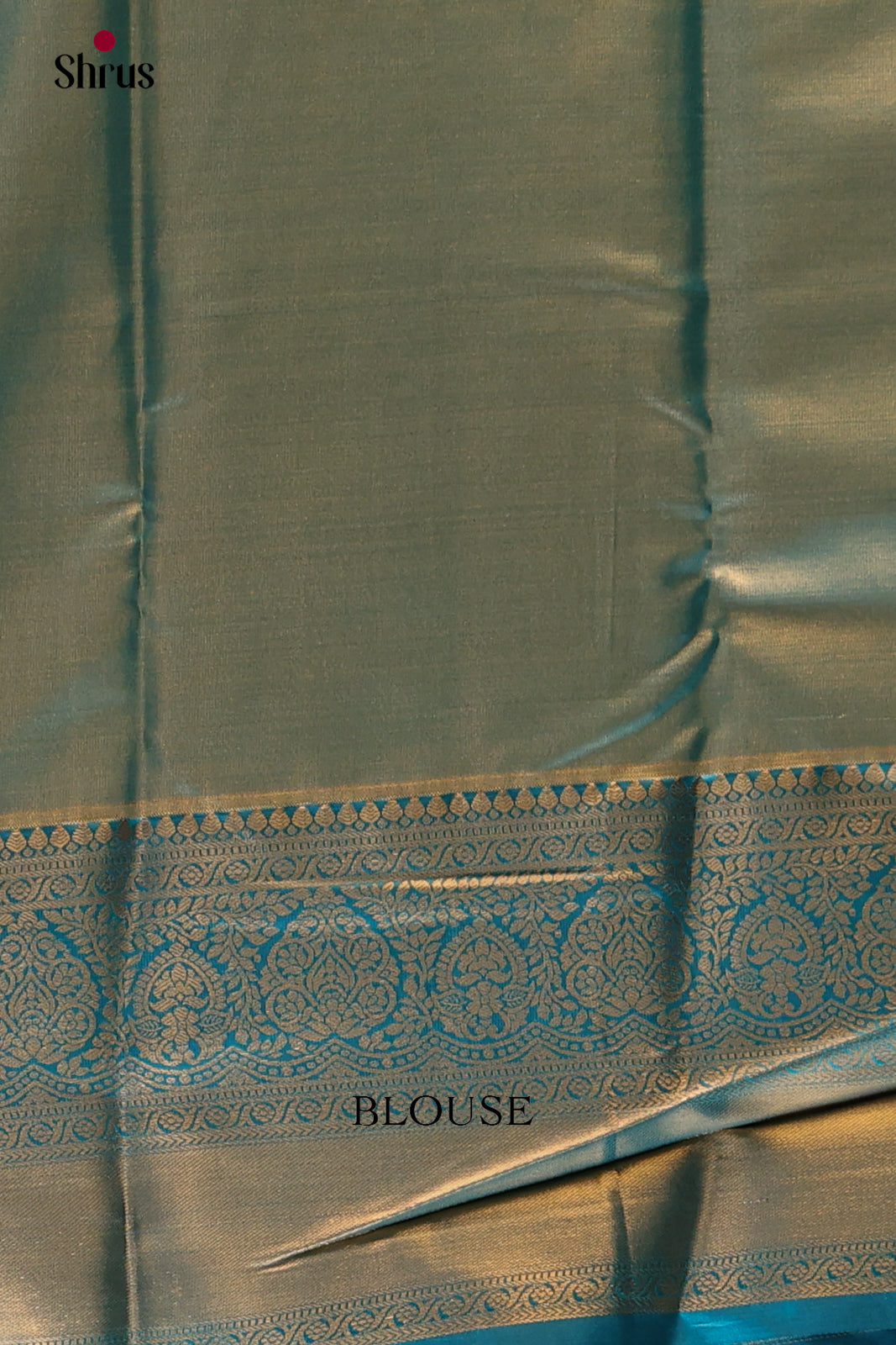 Pink & Blue - Kanchipuram-halfpure Saree - Shop on Shrus.com