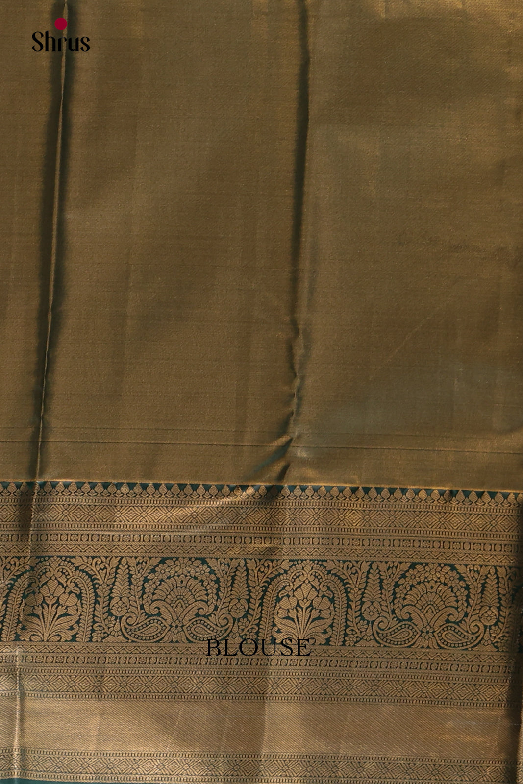 Purple & Green - Kanchipuram-halfpure Saree - Shop on Shrus.com