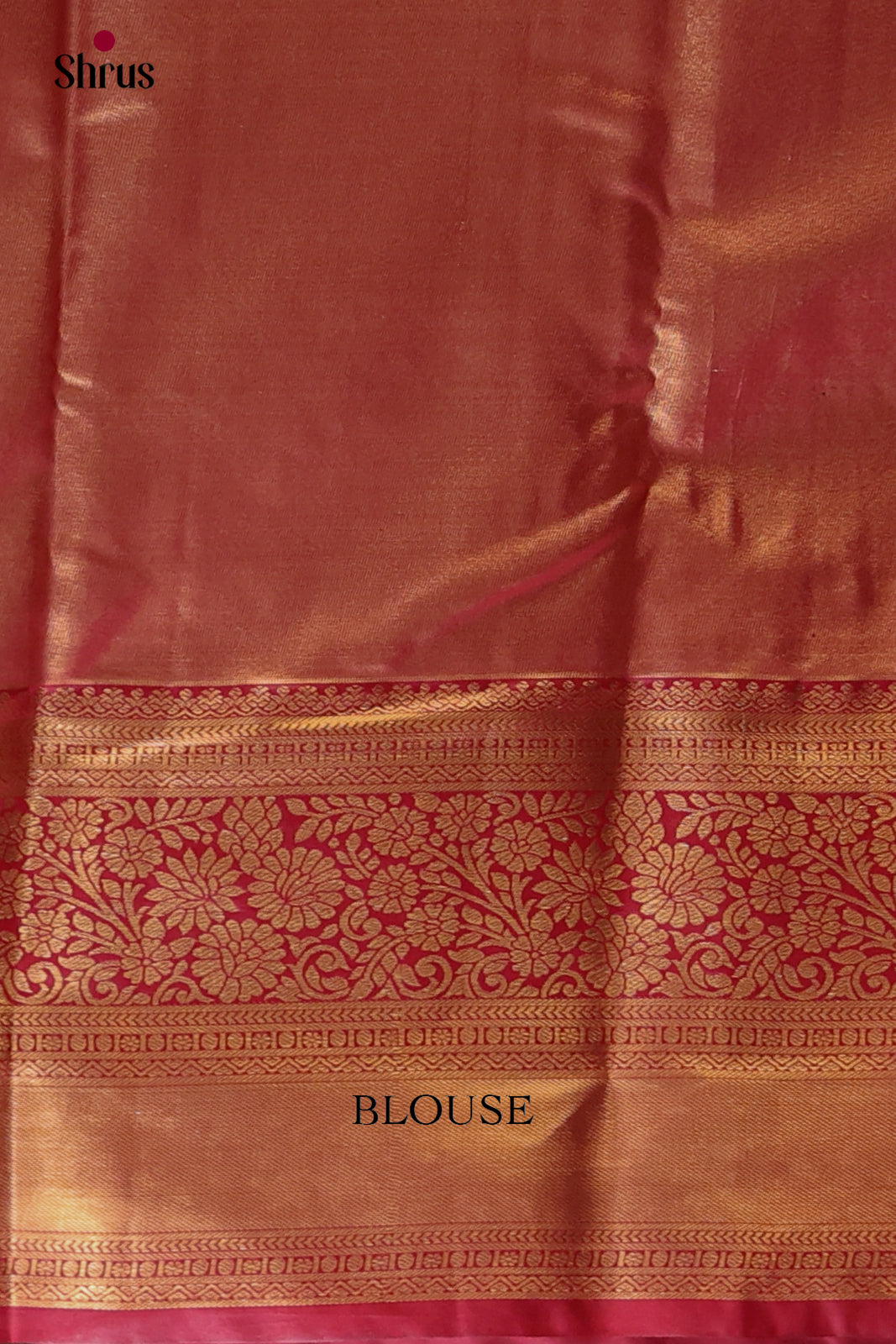 Light Green & maroon - Kanchipuram-halfpure Saree - Shop on Shrus.com