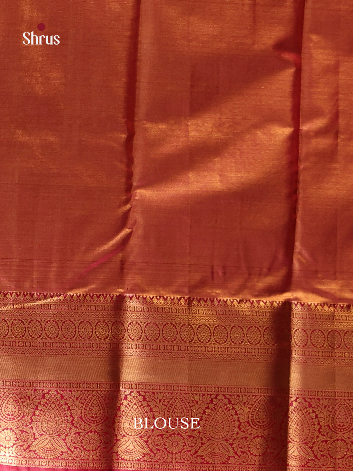 DHS23296 - Kanchipuram-halfpure Saree - Shop on Shrus.com