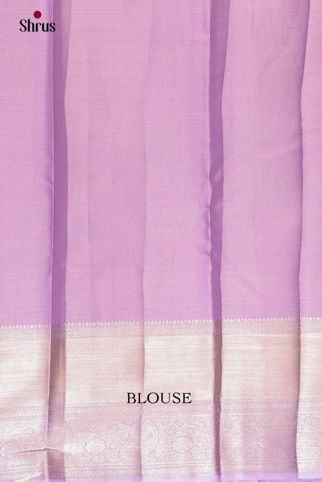 Lavender(single Tone) - Kanchipuram-halfpure Saree - Shop on Shrus.com