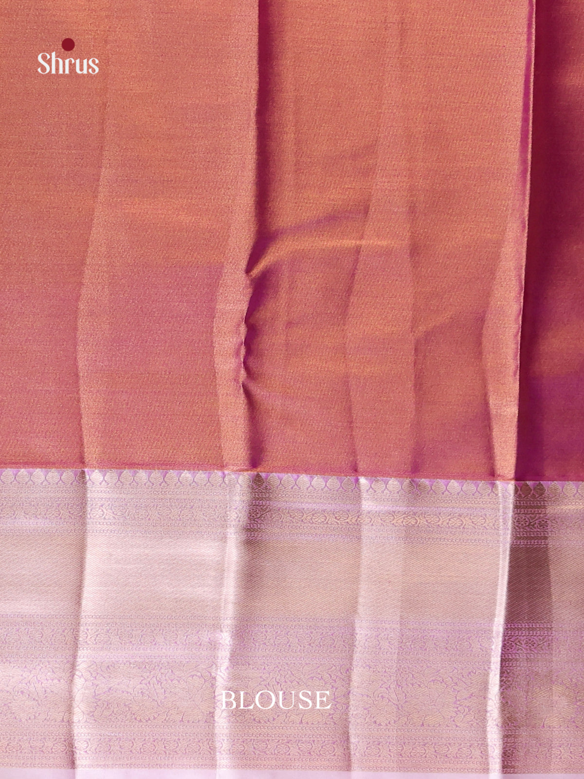 Lavender(Single tone) - Kanchipuram-halfpure Saree - Shop on Shrus.com