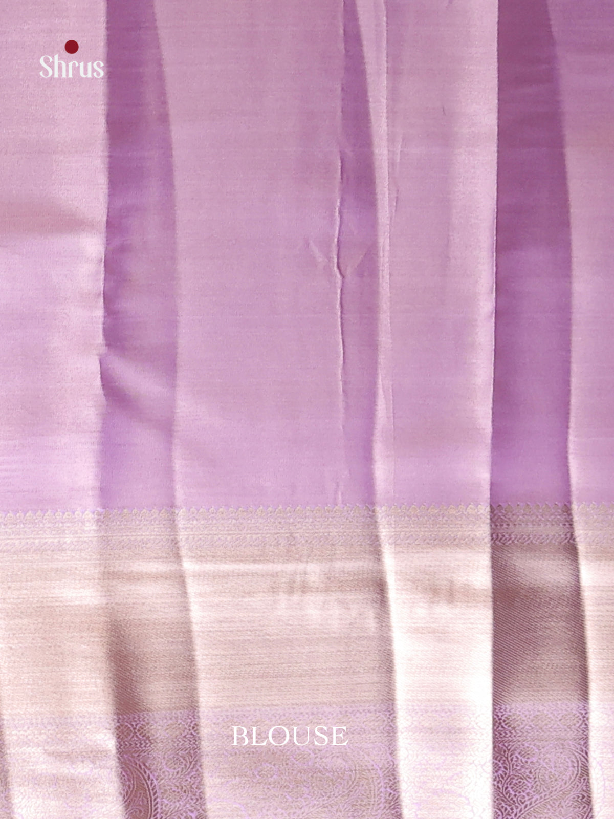 Lavender(Single Tone) - Kanchipuram-halfpure Saree - Shop on Shrus.com