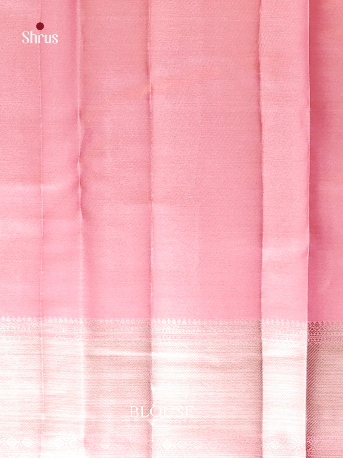 Pink(Single one) - Kanchipuram-halfpure Saree - Shop on Shrus.com