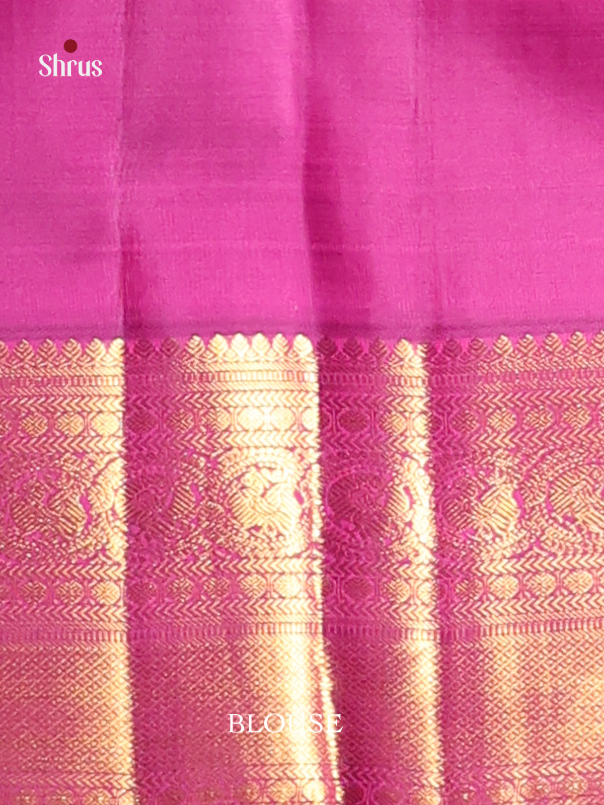 Regal Maroon Kanjivaram Silk Saree with Golden Zari Brocade & Rich Zari Pallu -1