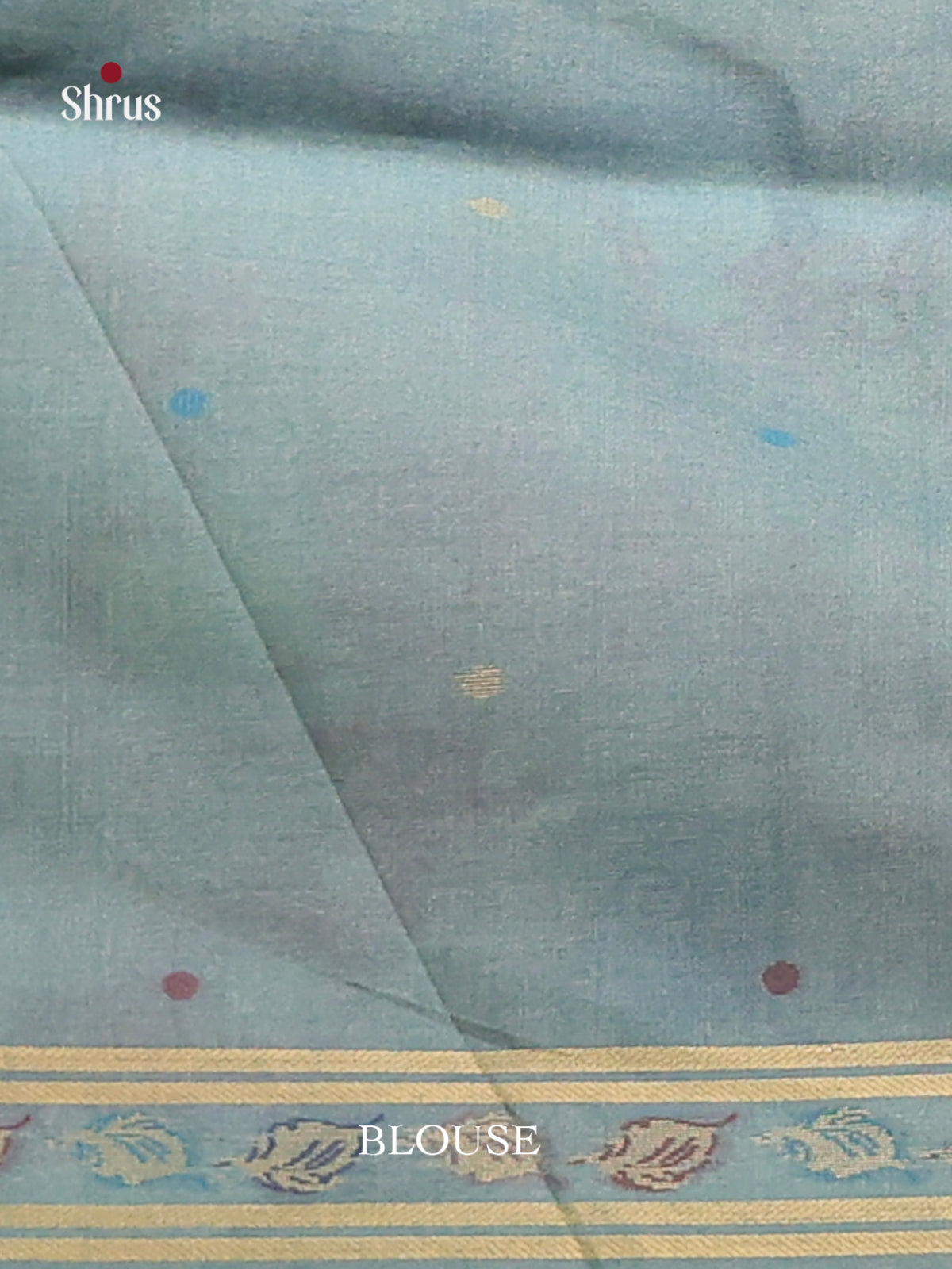 Blue - Semi Tussar Saree