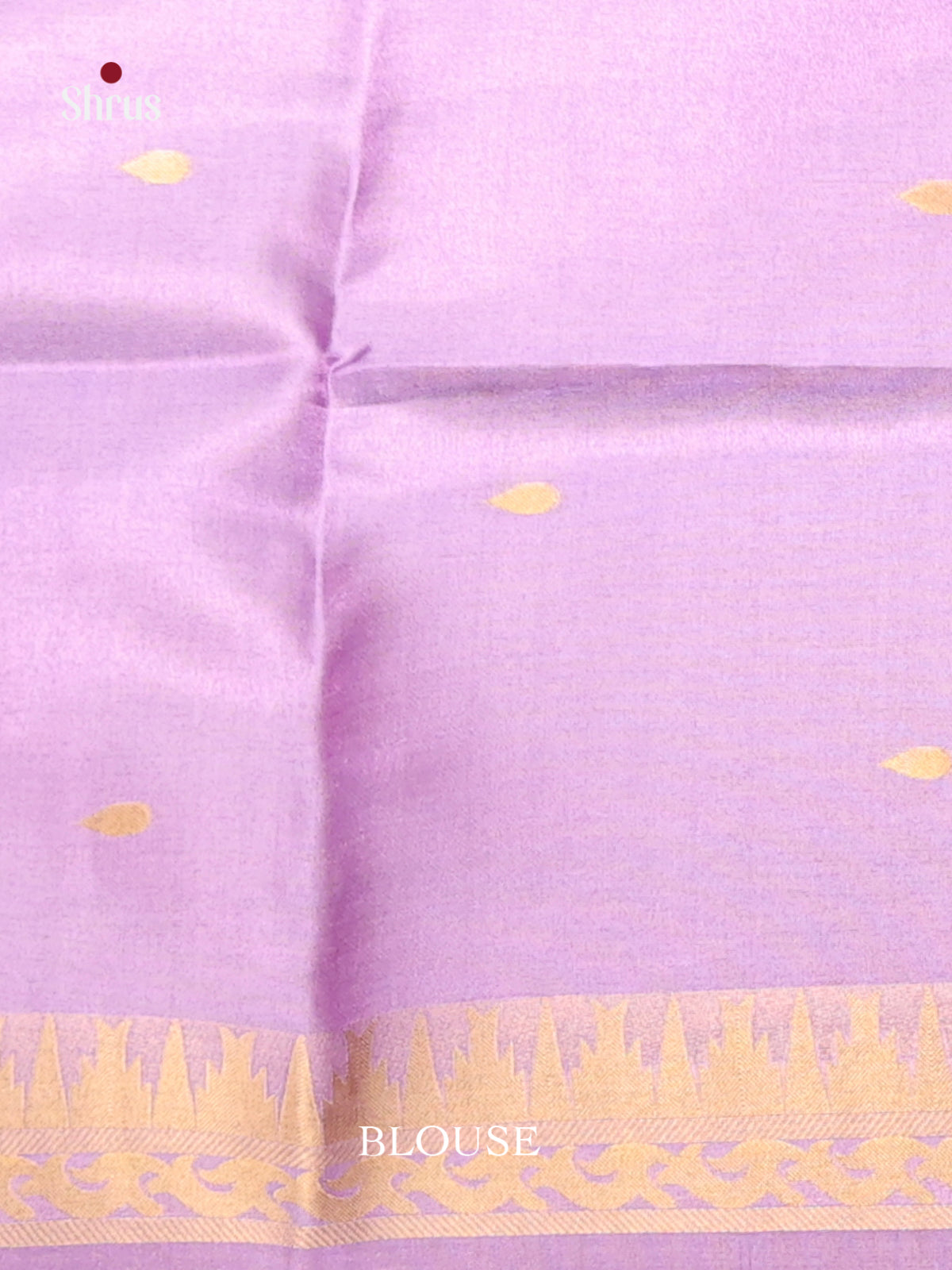 Pink & Purple - Semi Tussar Saree