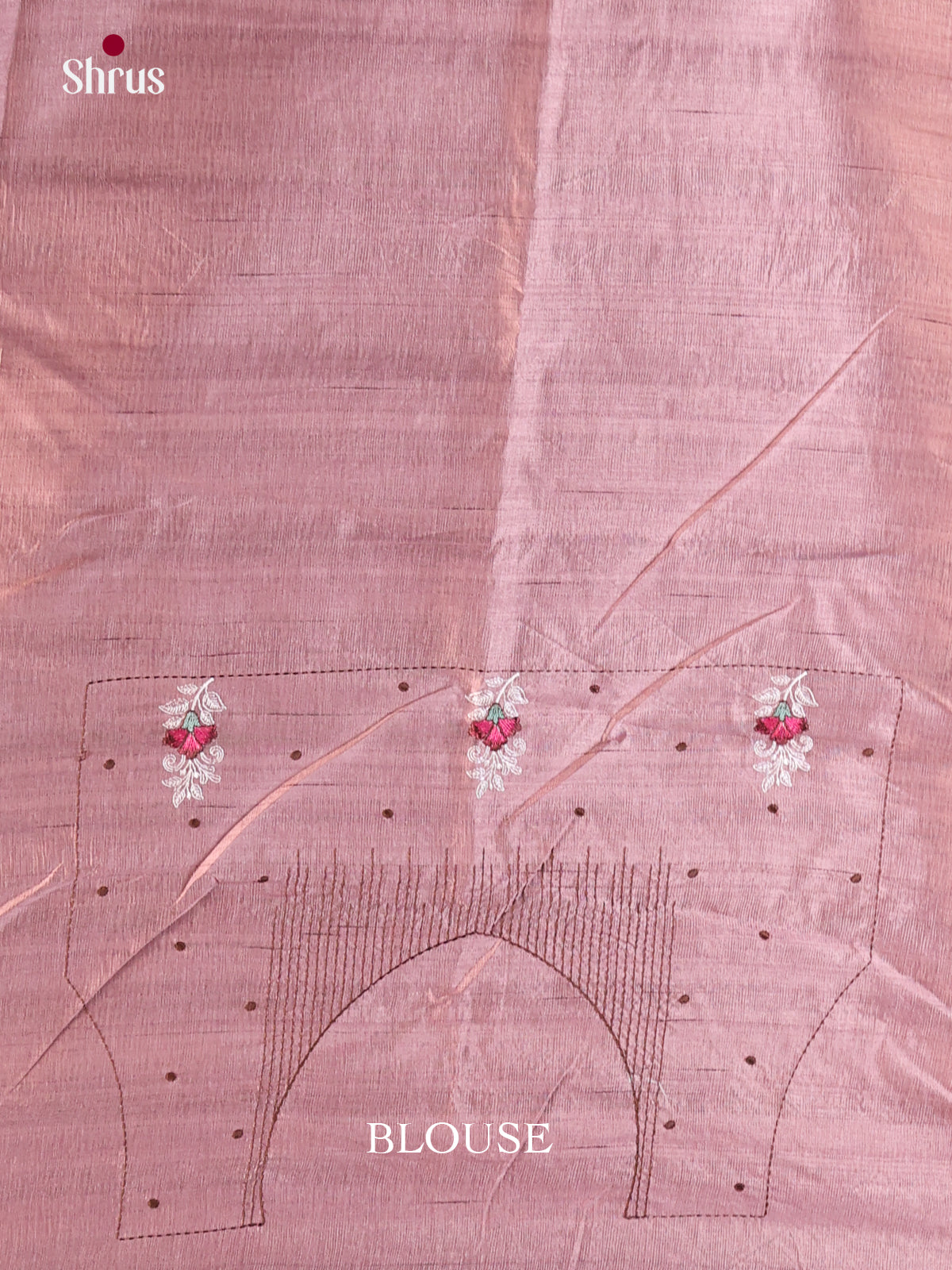 Lavender - Semi Rawsilk Saree - Shop on Shrus.com