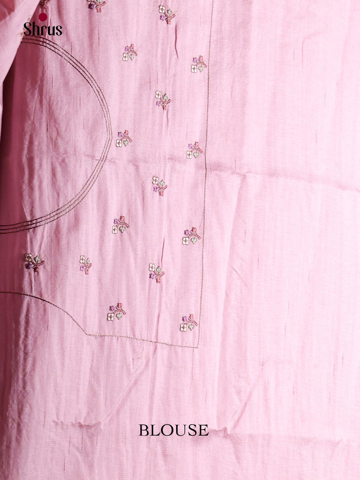 Lavender - Semi Rawsilk Saree - Shop on Shrus.com
