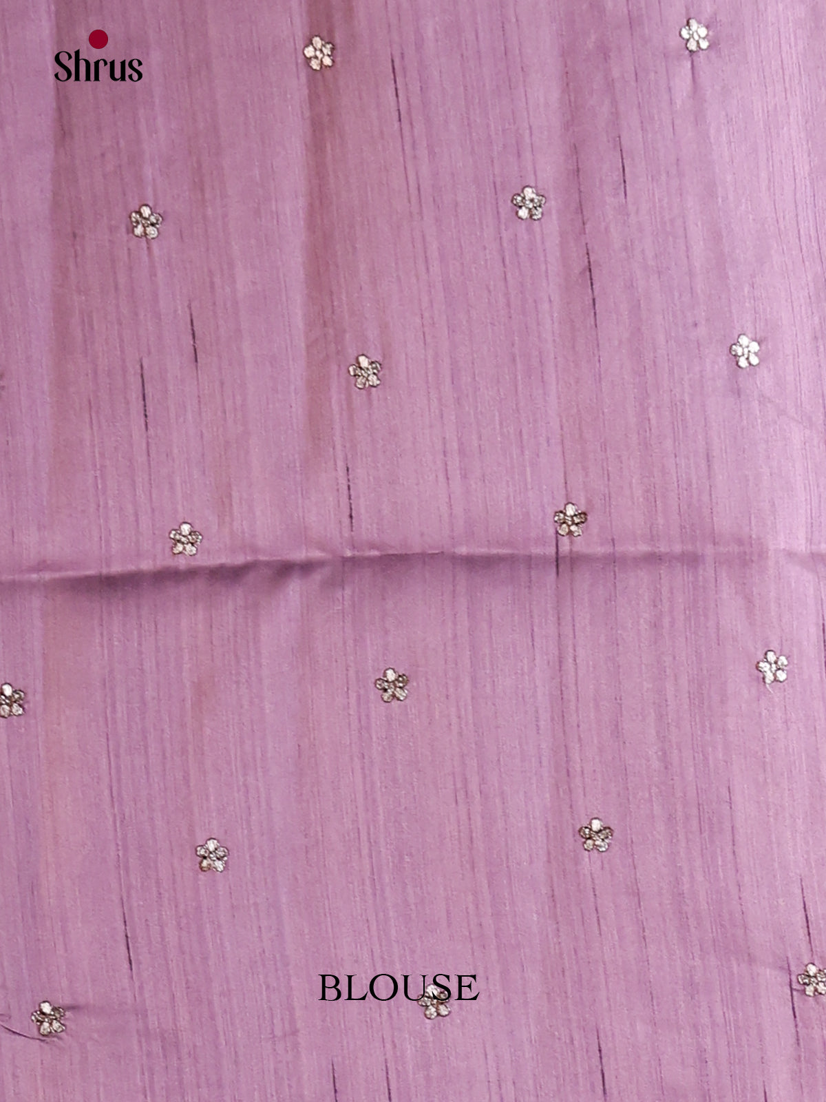 Purple - Semi Rawsilk Saree - Shop on Shrus.com