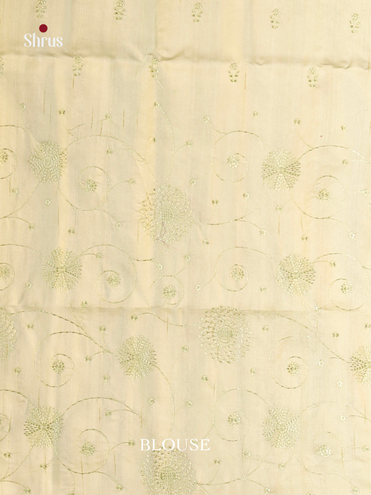 Pista Green - Semi Rawsilk Saree - Shop on Shrus.com