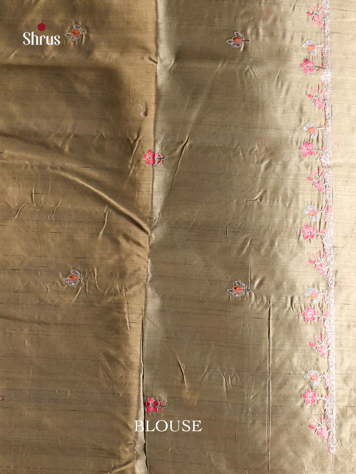 DHS23716 - Semi Rawsilk Saree - Shop on Shrus.com