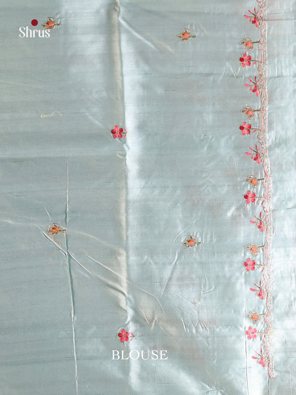 DHS23721 - Semi Rawsilk Saree - Shop on Shrus.com