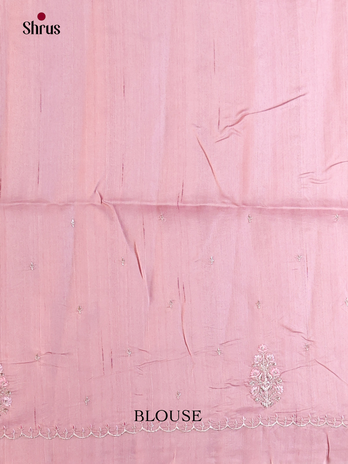 Lavender- Semi Rawsilk Saree - Shop on Shrus.com