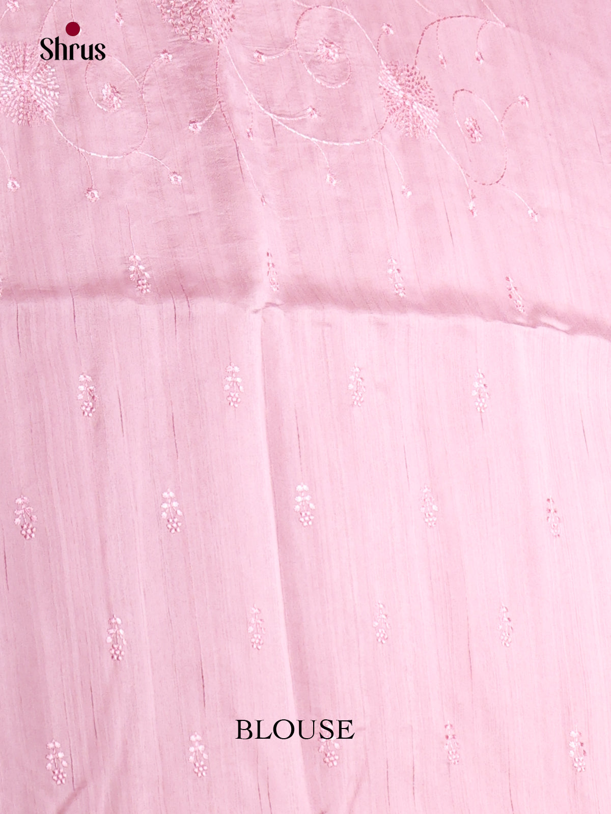 Lavender- Semi Rawsilk Saree - Shop on Shrus.com