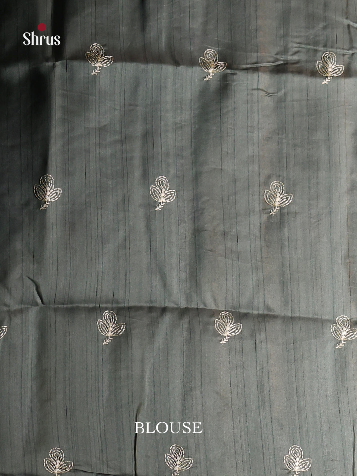 DHS23800 - Semi Rawsilk Saree - Shop on Shrus.com