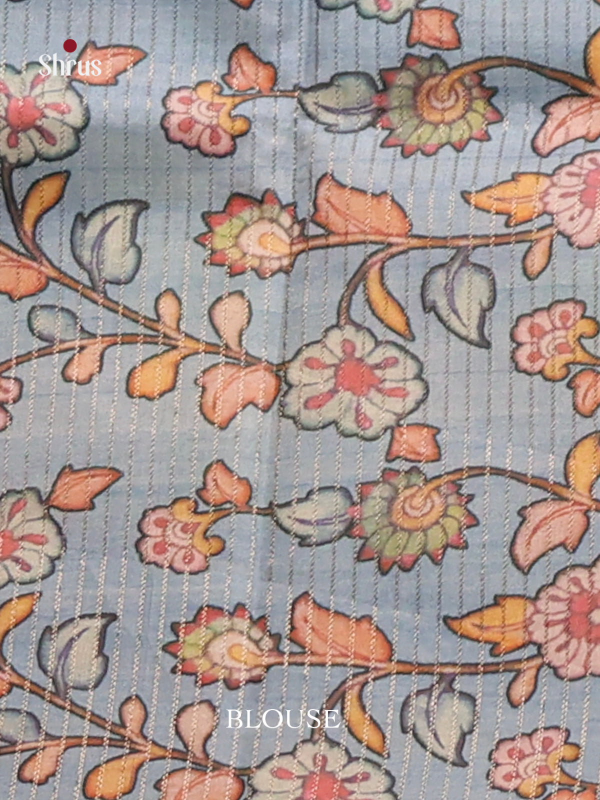 Blue - Semi Tussar Saree