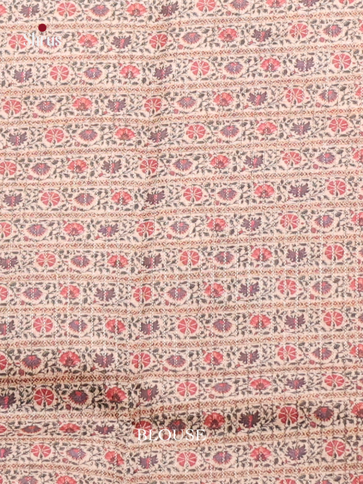 Grey & Cream - Semi Tussar Saree