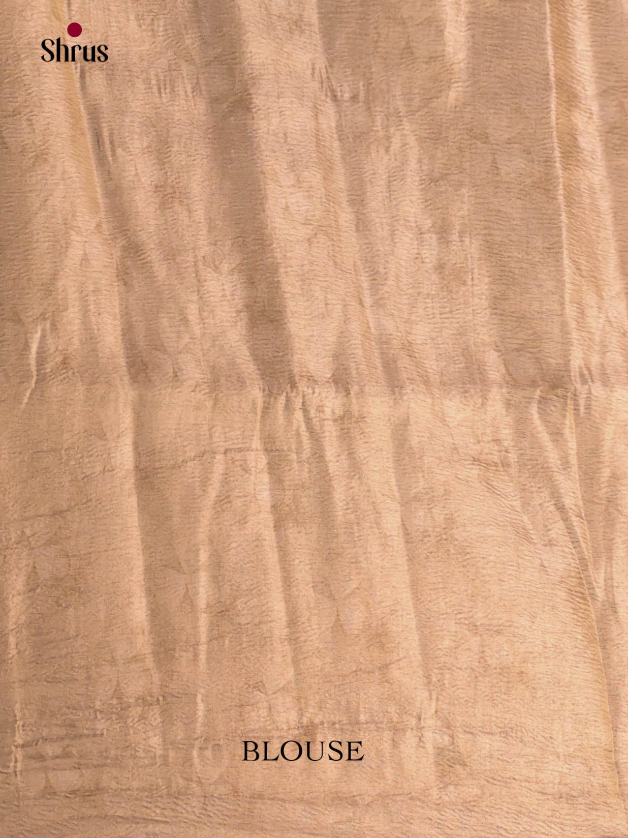 Light Brown - Bamboo silk Saree