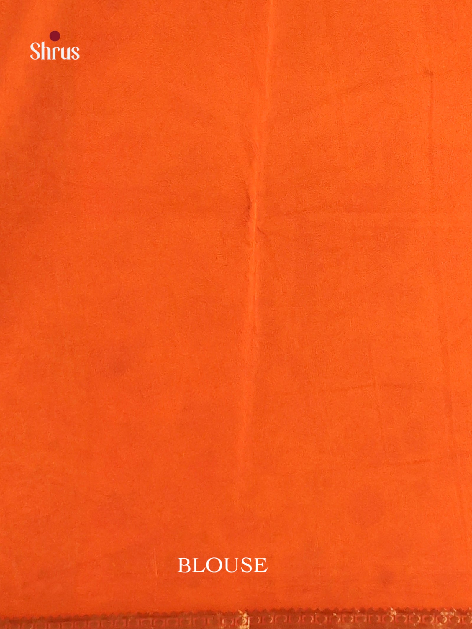 Green & Orange - Printed Silk Saree - Shop on Shrus.com