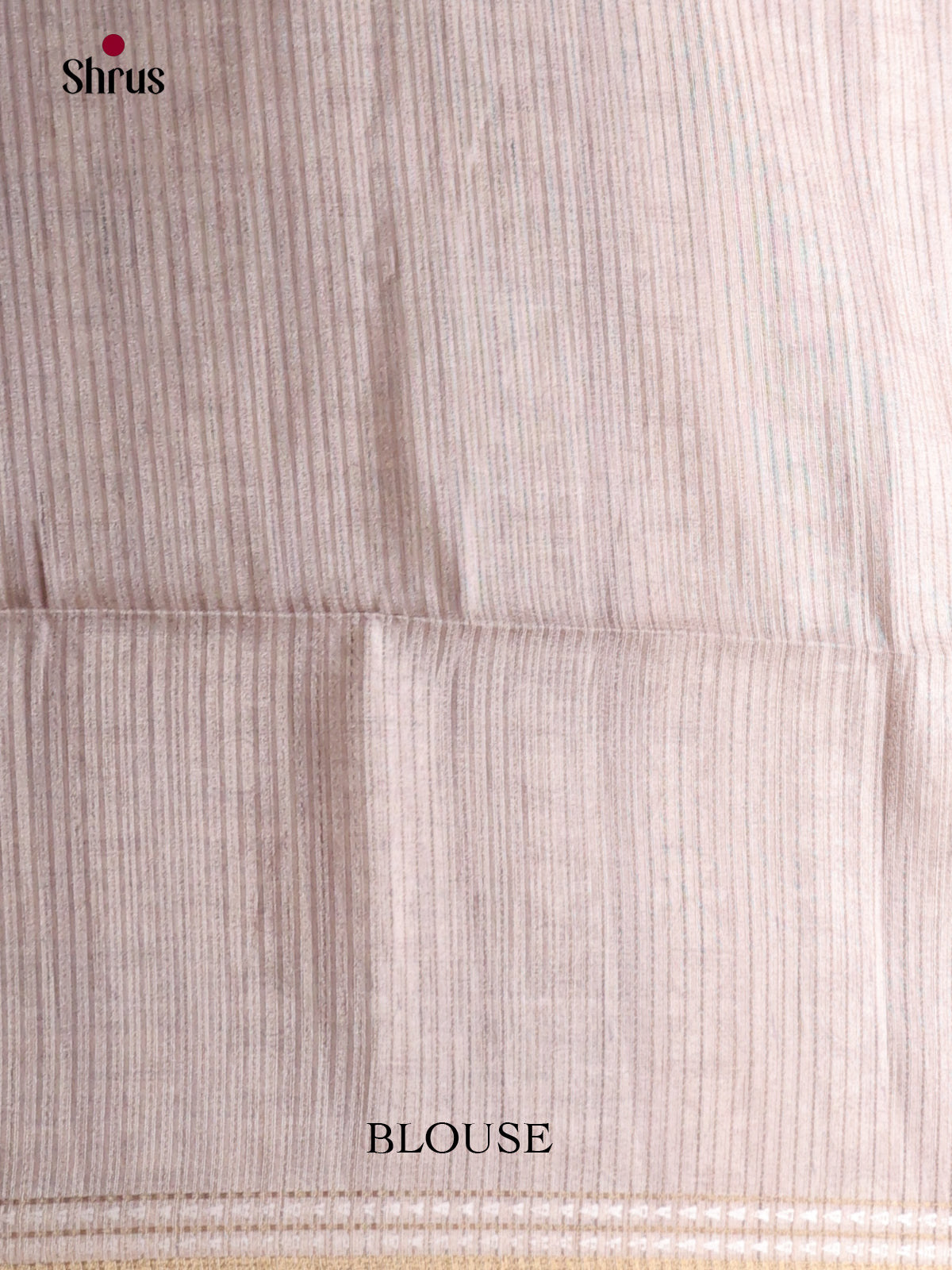 Cream & Teal - Semi matka Saree