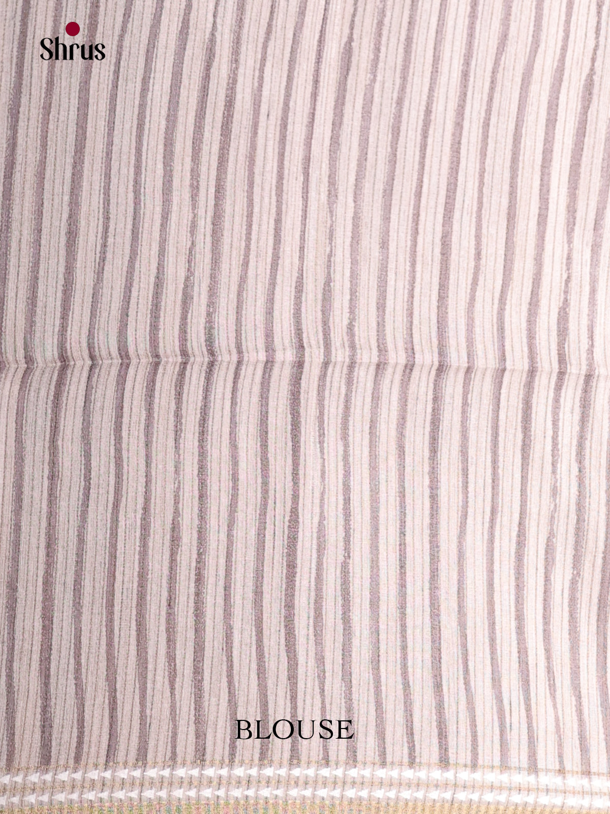 Cream & Red - Semi matka Saree