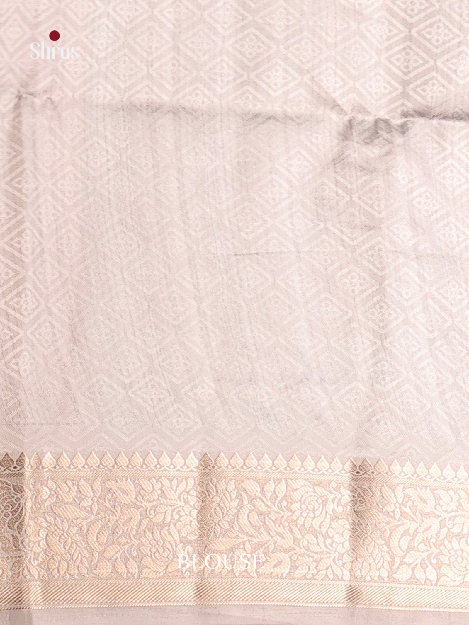 DHS25421 - Printed Semi Tussar Saree