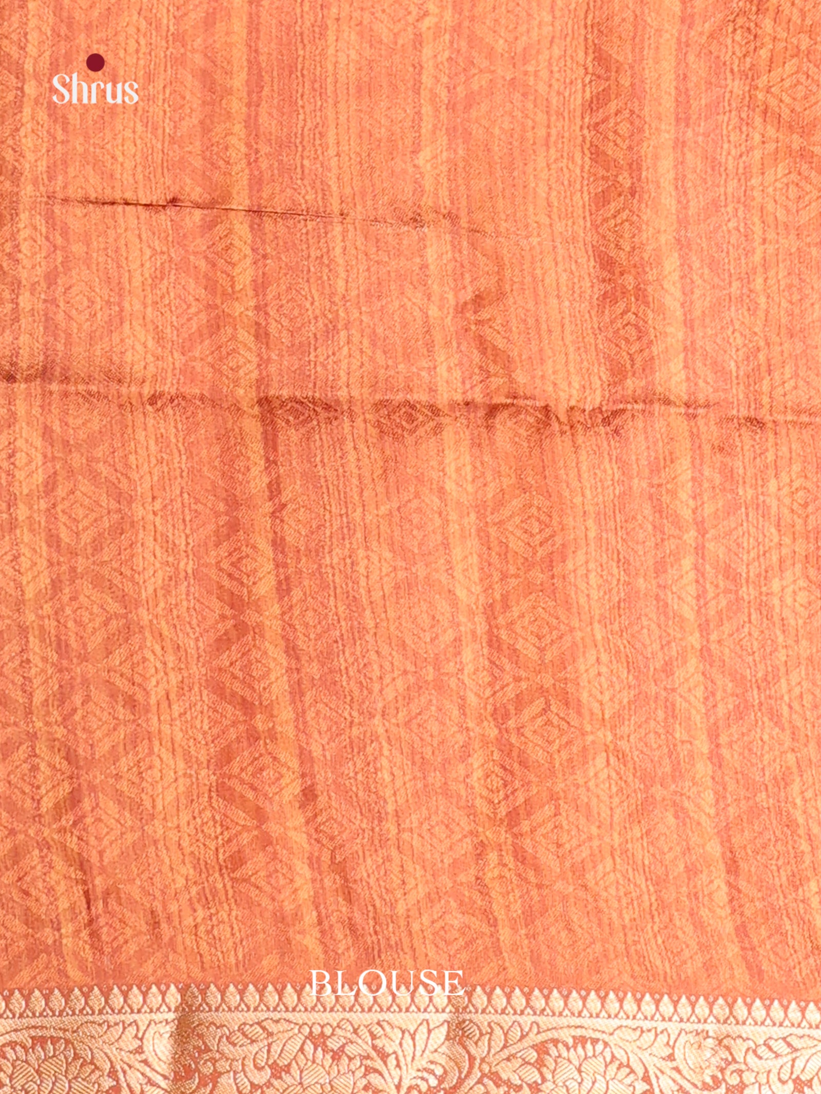 DHS25433 - Printed Semi Tussar Saree