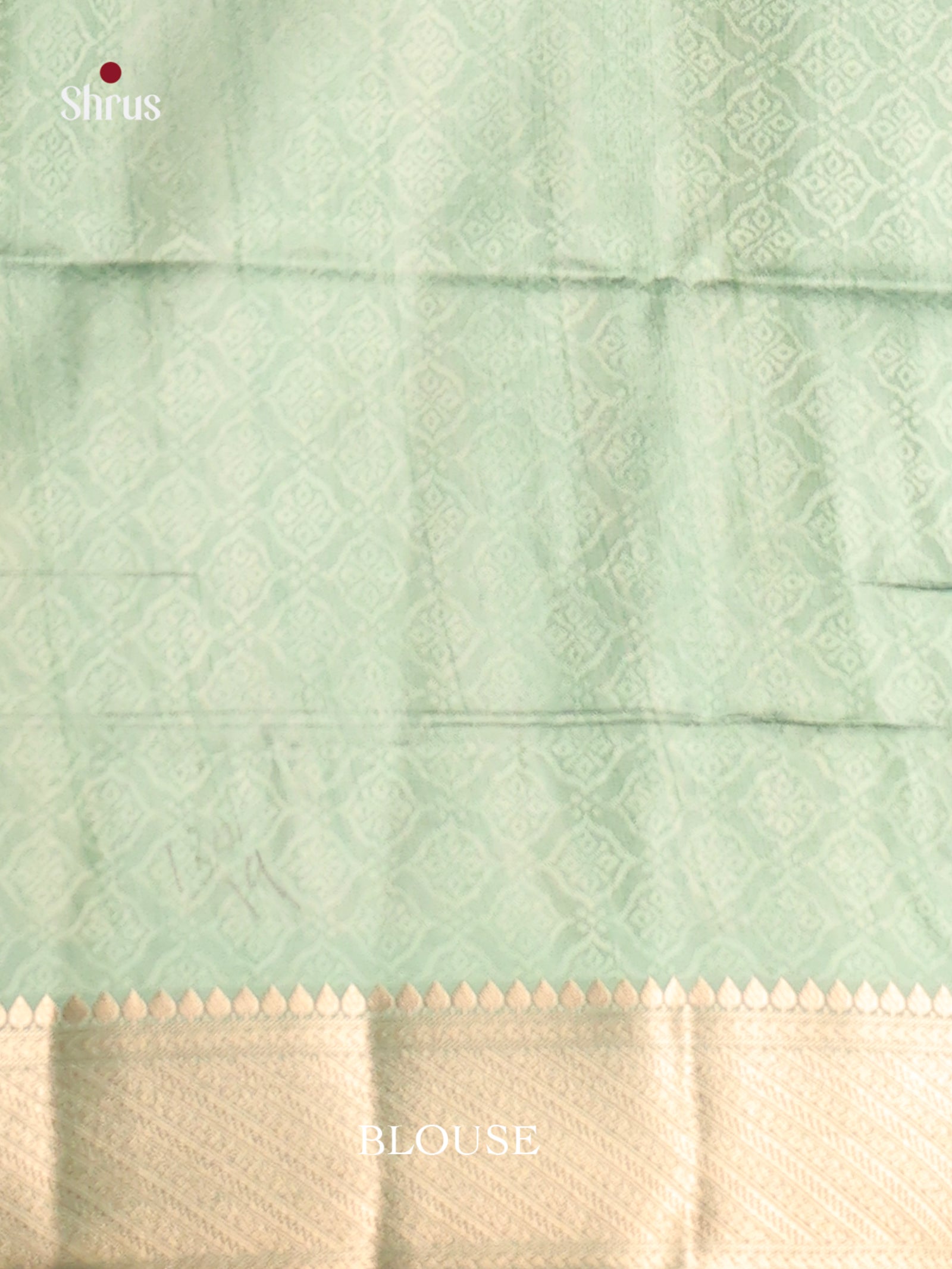 DHS25443 - Printed Semi Tussar Saree